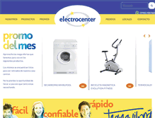 Tablet Screenshot of electrocenter.com.py