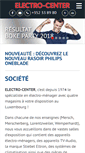 Mobile Screenshot of electrocenter.lu